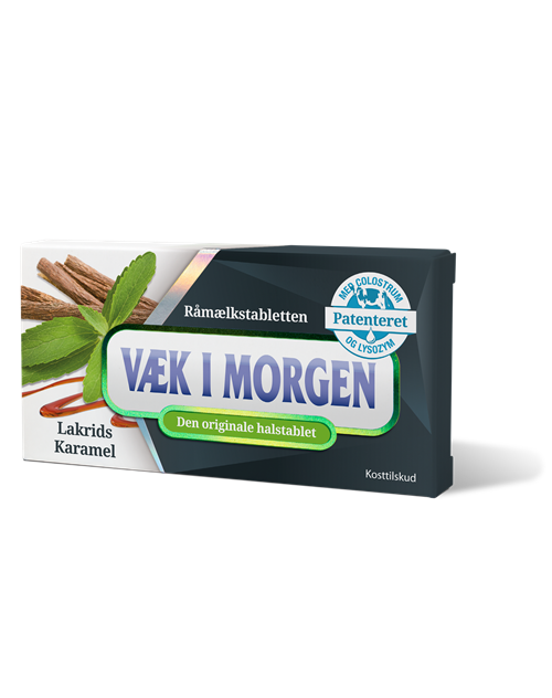 Borta I Morgon (Væk I Morgen) m Lakrids/Karamel smak